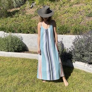 NWT Tysa Long Perfect Dress in Seaside Serape
